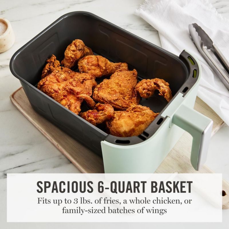 Freidora de Aire Martha Stewart 6QT Canasta Cerámica 6 en 1