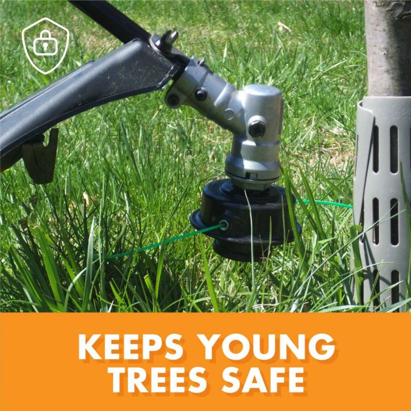 Protectores para Troncos de Árbol EasyFlex Paquete de 6 Gris 23x30cm