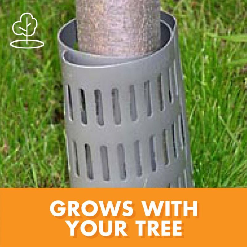 Protectores para Troncos de Árbol EasyFlex Paquete de 6 Gris 23x30cm