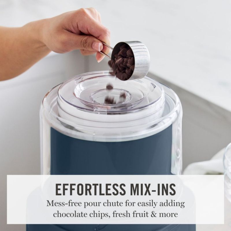 Máquina para Helados Martha Stewart 2 Cuartos Azul Índigo