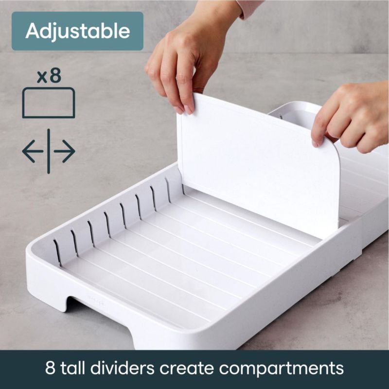 Organizador Ajustable para Tapas de Contenedores YouCopia StoraLid 40