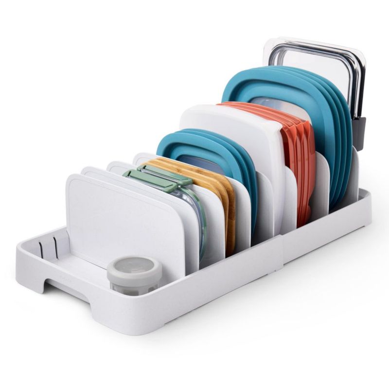 Organizador Ajustable para Tapas de Contenedores YouCopia StoraLid 40