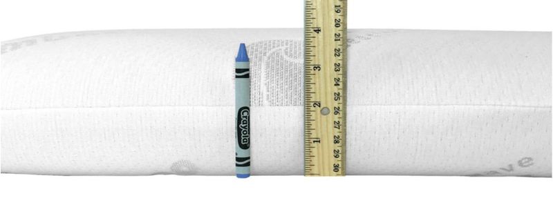 Almohada Bluewave Bedding Slim de Espuma Viscoelástica con Gel 10 cm