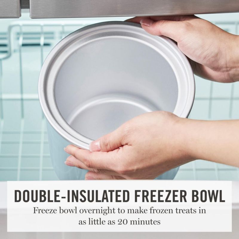 Máquina para Helados Martha Stewart con Cuenco Doble Aislado de 1.9 L
