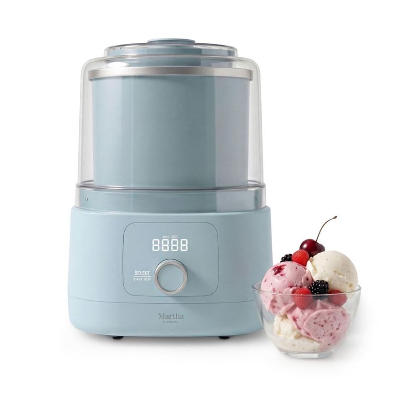Máquina para Helados Martha Stewart con Cuenco Doble Aislado de 1.9 L