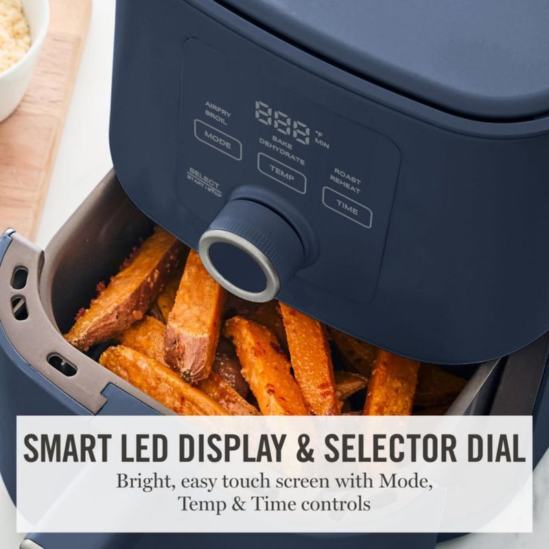 Freidora de Aire Martha Stewart 6QT Canasta Cerámica 6 en 1