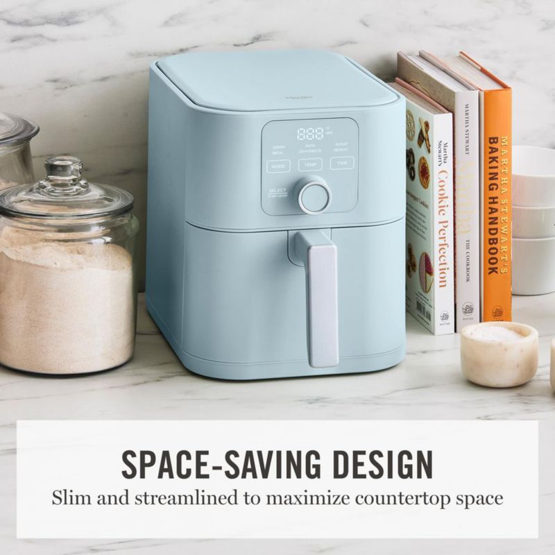 Freidora de Aire Martha Stewart 6QT Canasta Cerámica 6 en 1