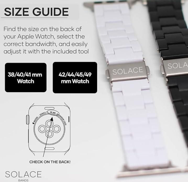 Correa para Reloj Solace Bands Perma Ligera Mate Sólida