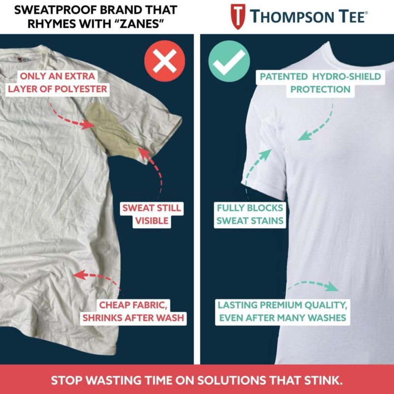 Remera THOMPSON TEE Antisudor Algodón Cuello Redondo Talle Grande