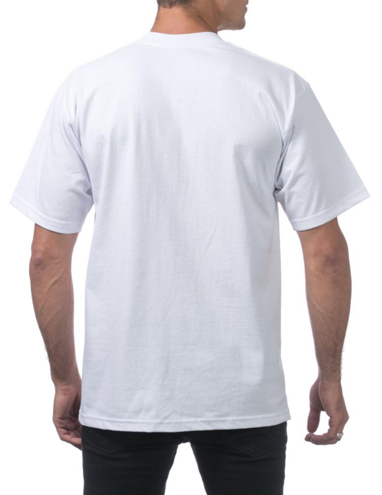 Remera Pro Club Pack de 6 Algodón Pesado Cuello Redondo Talle L