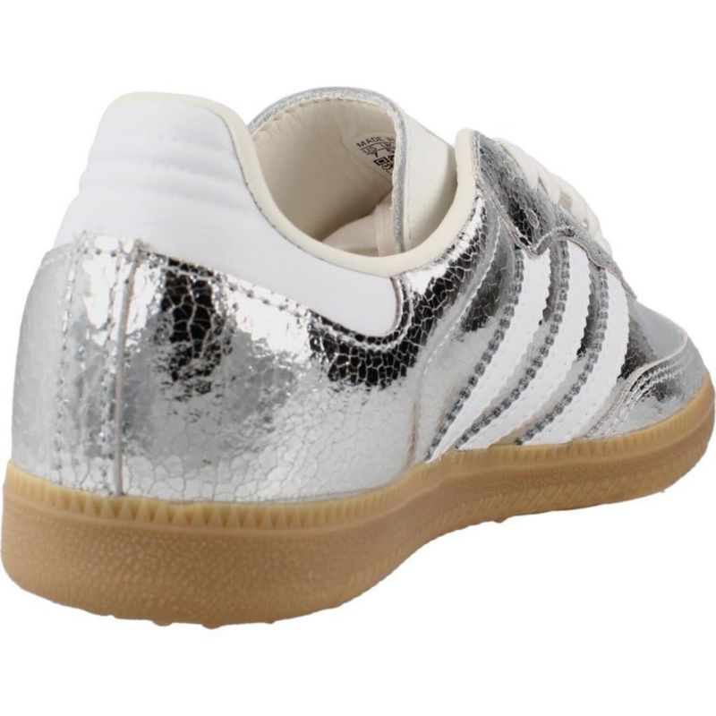 Zapatillas adidas Originals Samba OG Cuero Plateado Metálico