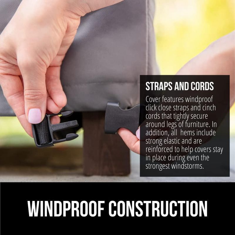 Funda para Sofá de Exterior Gorilla Grip 147x81x84 cm Impermeable