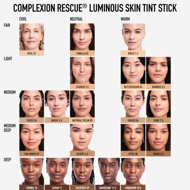 Stick de Tinte para Piel bareMinerals Complexion Rescue Vainilla 02