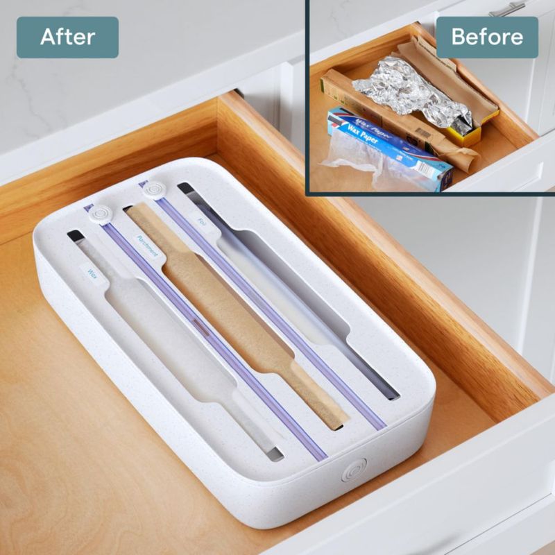 Portarrollos de Papel YouCopia StoraRoll Organizador 3 en 1