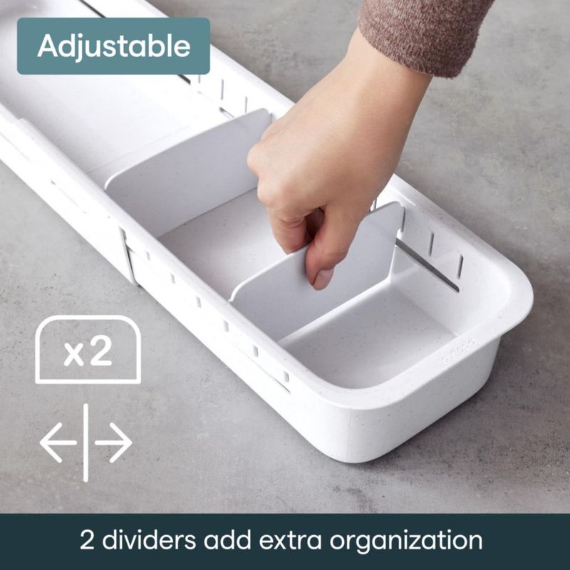 Organizador Deslizante Ajustable YouCopia DrawerFit para Cajones