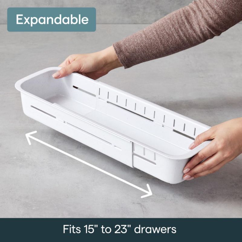 Organizador Deslizante Ajustable YouCopia DrawerFit para Cajones