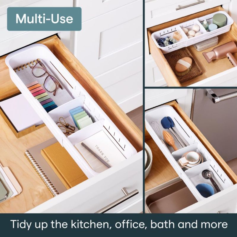 Organizador Deslizante Ajustable YouCopia DrawerFit para Cajones