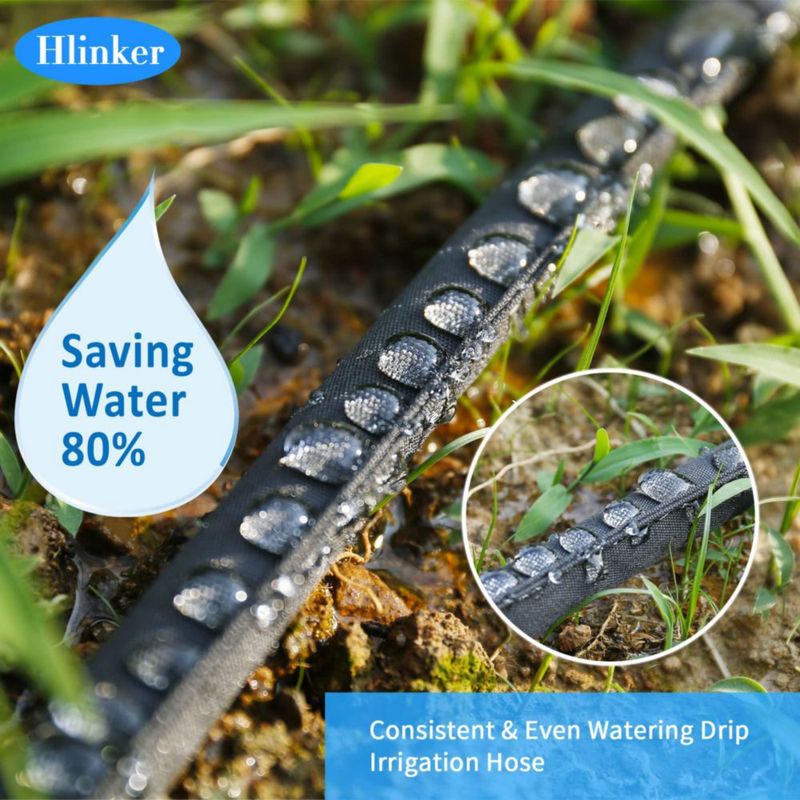 Manguera de Riego por Goteo Hlinker 7.6 m 1/2" Enlazable