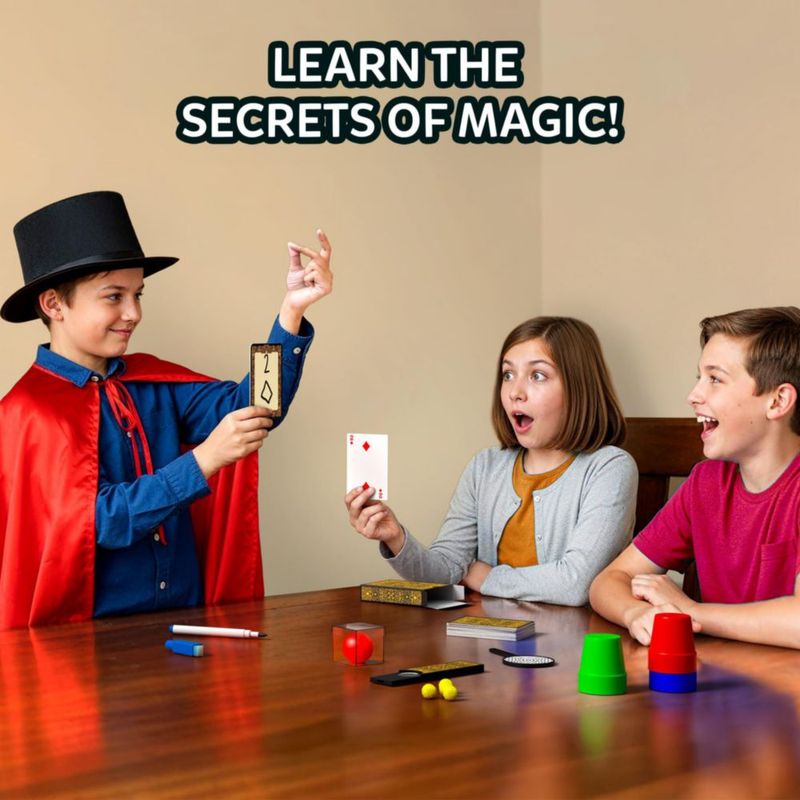 Kit de Magia Skillmatics Clásico 50 Trucos para Niños