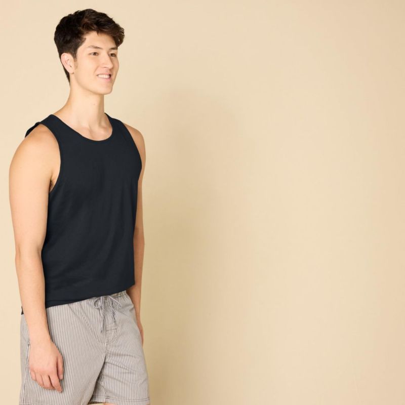 Musculosa Amazon Essentials para Hombre sin Mangas Negra XL
