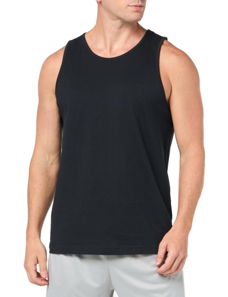 Musculosa Amazon Essentials para Hombre sin Mangas Negra XL