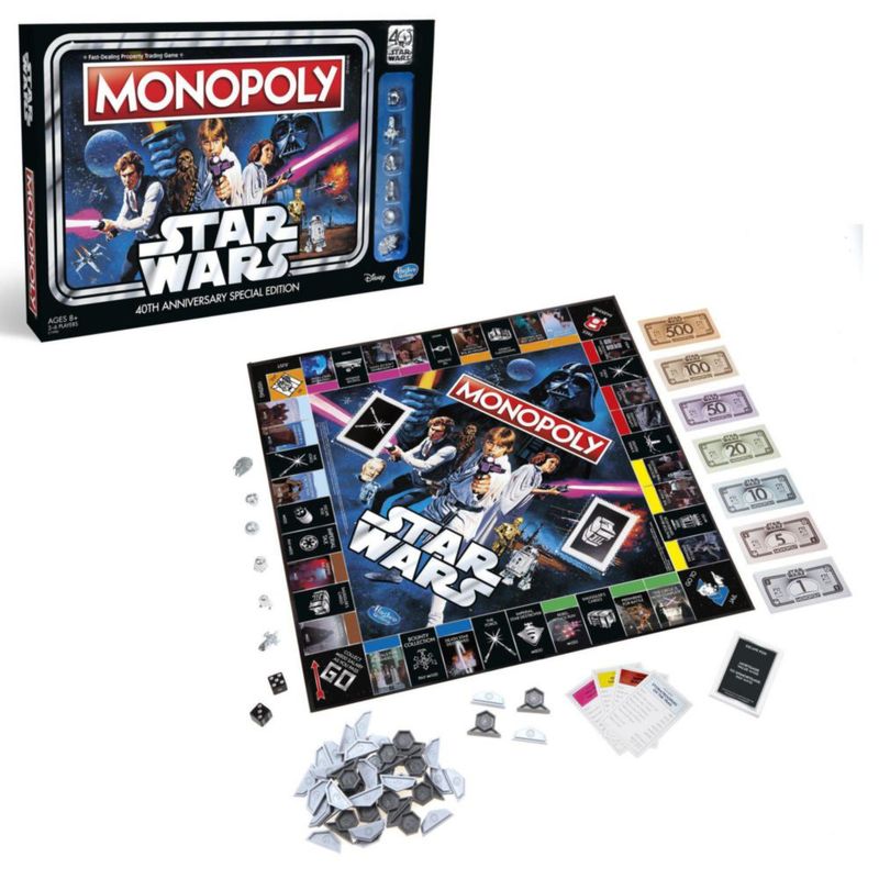 Juego de Mesa Monopoly Edición Especial Star Wars 40º Aniversario