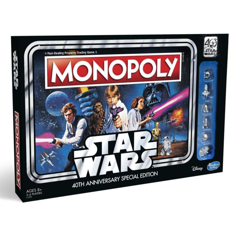 Juego de Mesa Monopoly Edición Especial Star Wars 40º Aniversario