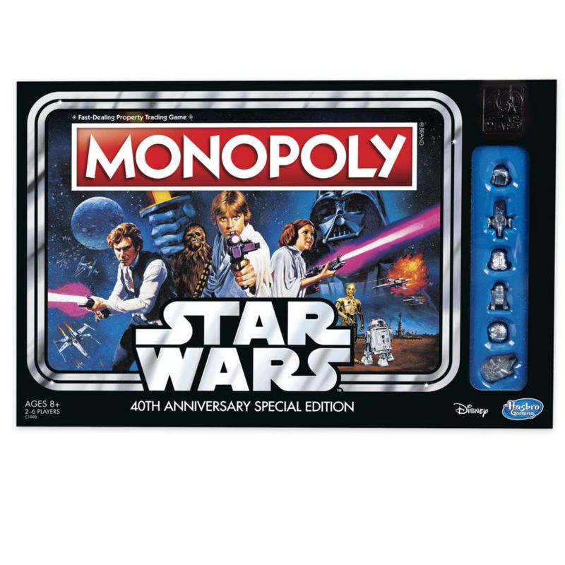 Juego de Mesa Monopoly Edición Especial Star Wars 40º Aniversario