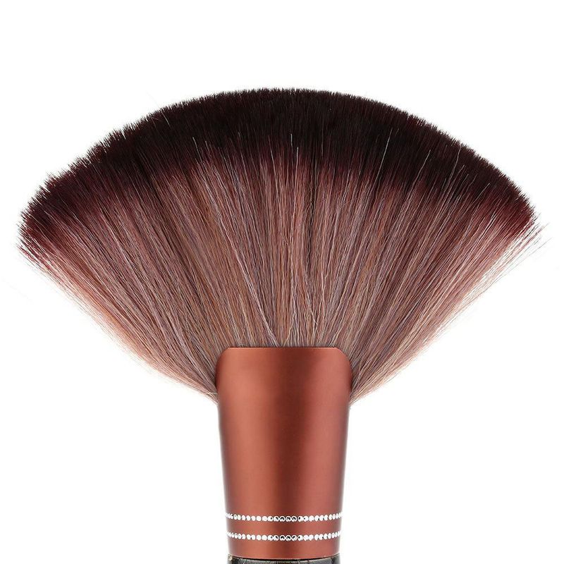 Cepillo para cuello de corte de cabello Anself con mango de madera