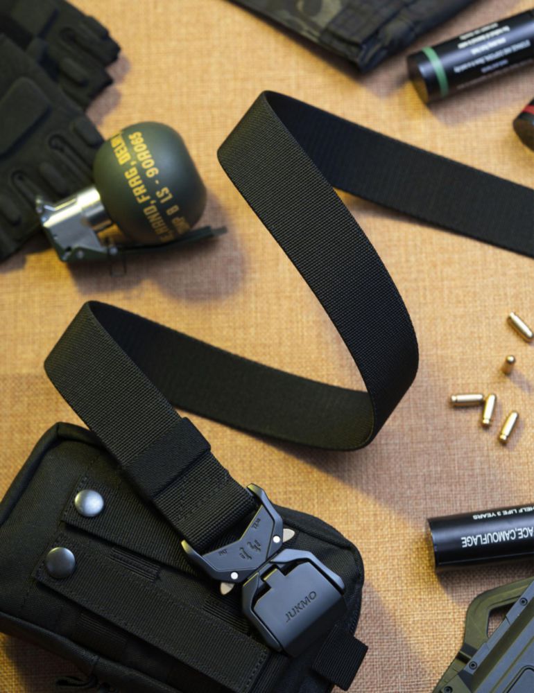 Cinturón Táctico Militar JUKMO para Senderismo de Nylon 1.5"