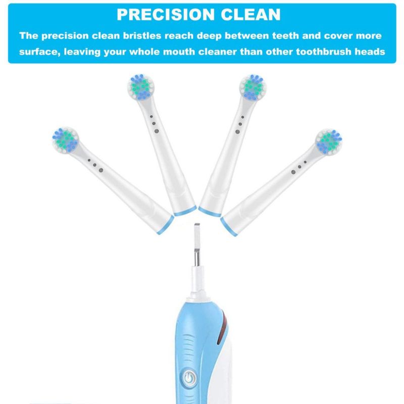 Recambios para Cepillo de Dientes CHOKMAX Paquete de 16 Precisión Limpieza