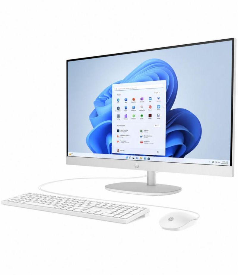 Computadora HP All-in-One 27" Táctil Ryzen 5 7520U 16GB RAM 1TB SSD