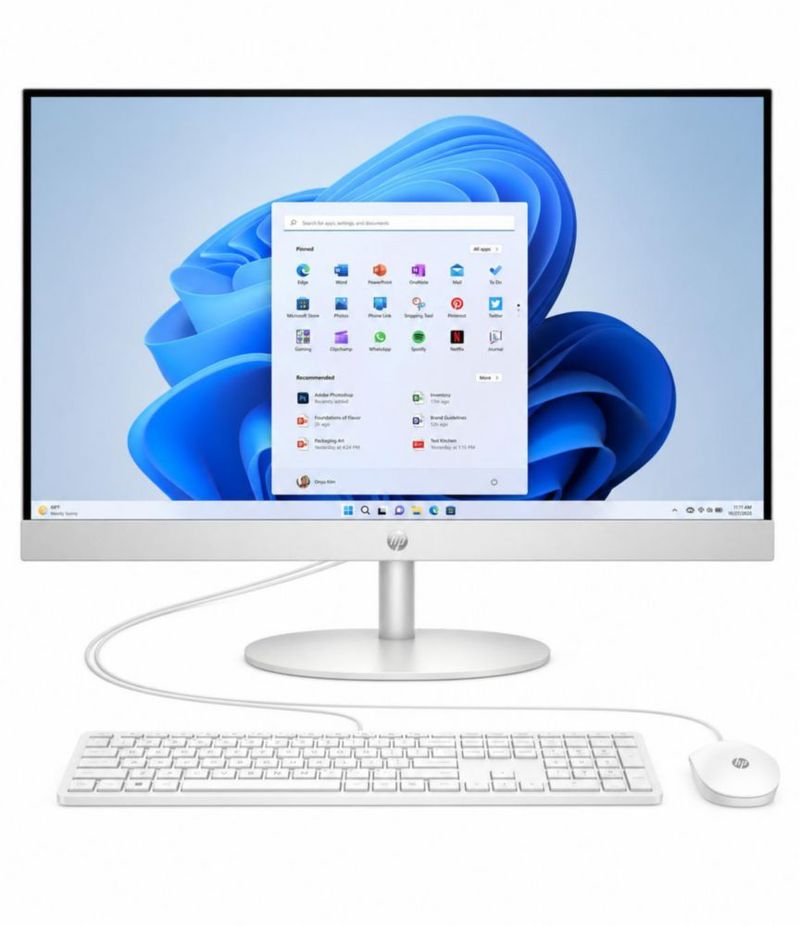Computadora HP All-in-One 27" Táctil Ryzen 5 7520U 16GB RAM 1TB SSD
