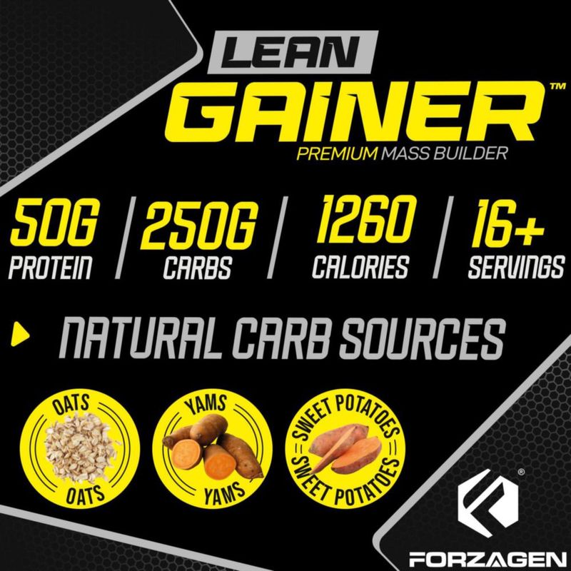 Ganador de Masa Forzagen Lean Gainer 544 kg Vainilla