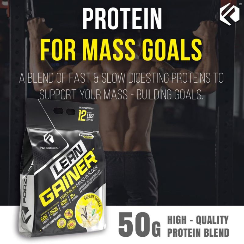 Ganador de Masa Forzagen Lean Gainer 544 kg Vainilla