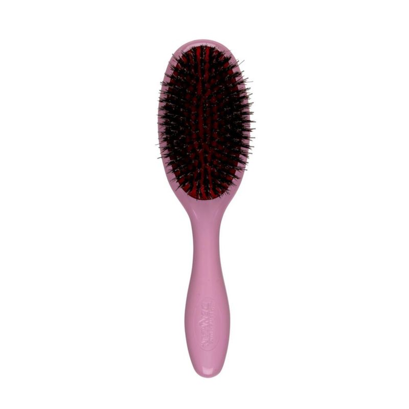 Cepillo de Pelo Denman D81S Rosa Crush con Cerdas de Jabalí y Nylon