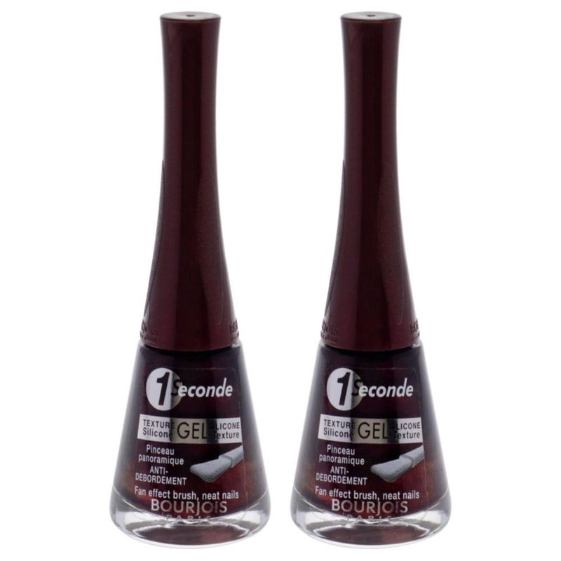 Esmalte de uñas Bourjois 1 Seconde 34 Violine Hypnotique paquete de 2
