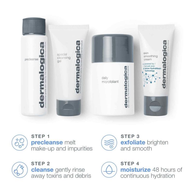 Set de cuidado de la piel Dermalogica Discover Healthy Skin con prelimpieza
