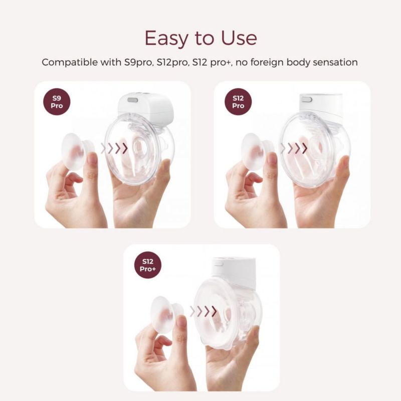Insertos de brida Momcozy 17 mm (4 piezas)