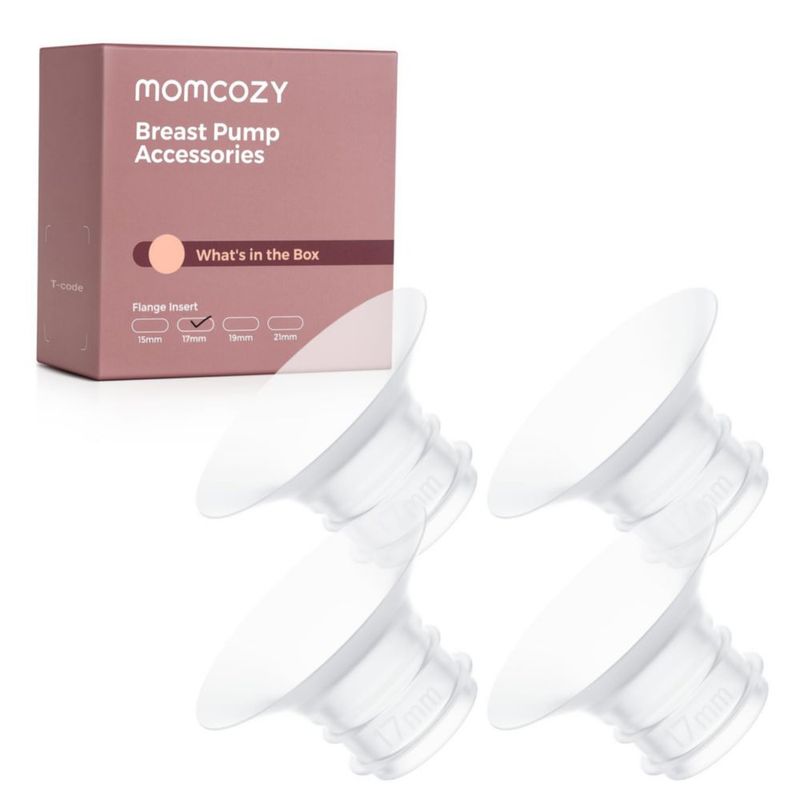Insertos de brida Momcozy 17 mm (4 piezas)