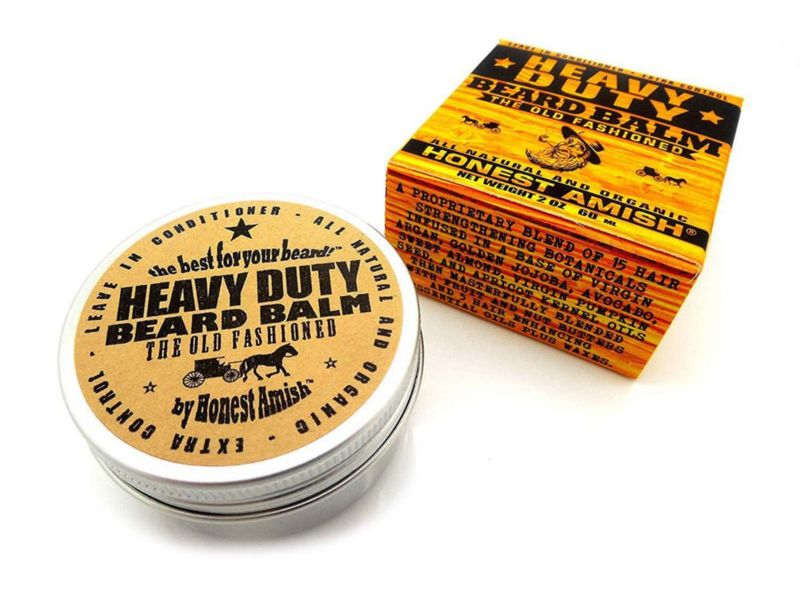 Bálsamo para barba Honest Amish Heavy Duty 60 ml