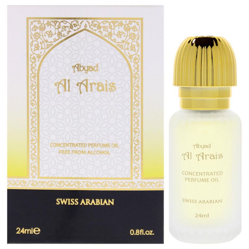 Perfume Swiss Arabian Abyad Al Arais aceite de perfume para mujer 24 ml