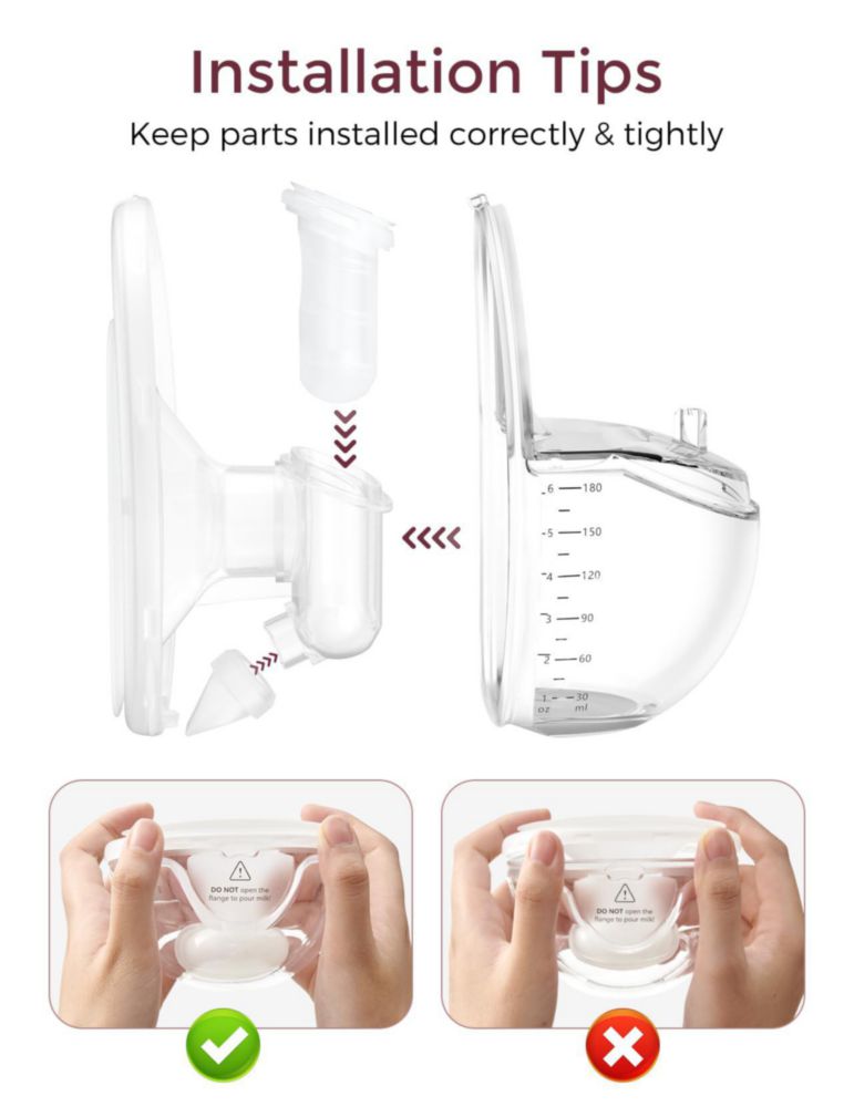 Vaso Colector para Bomba de Pecho Momcozy M6 - 1 unidad