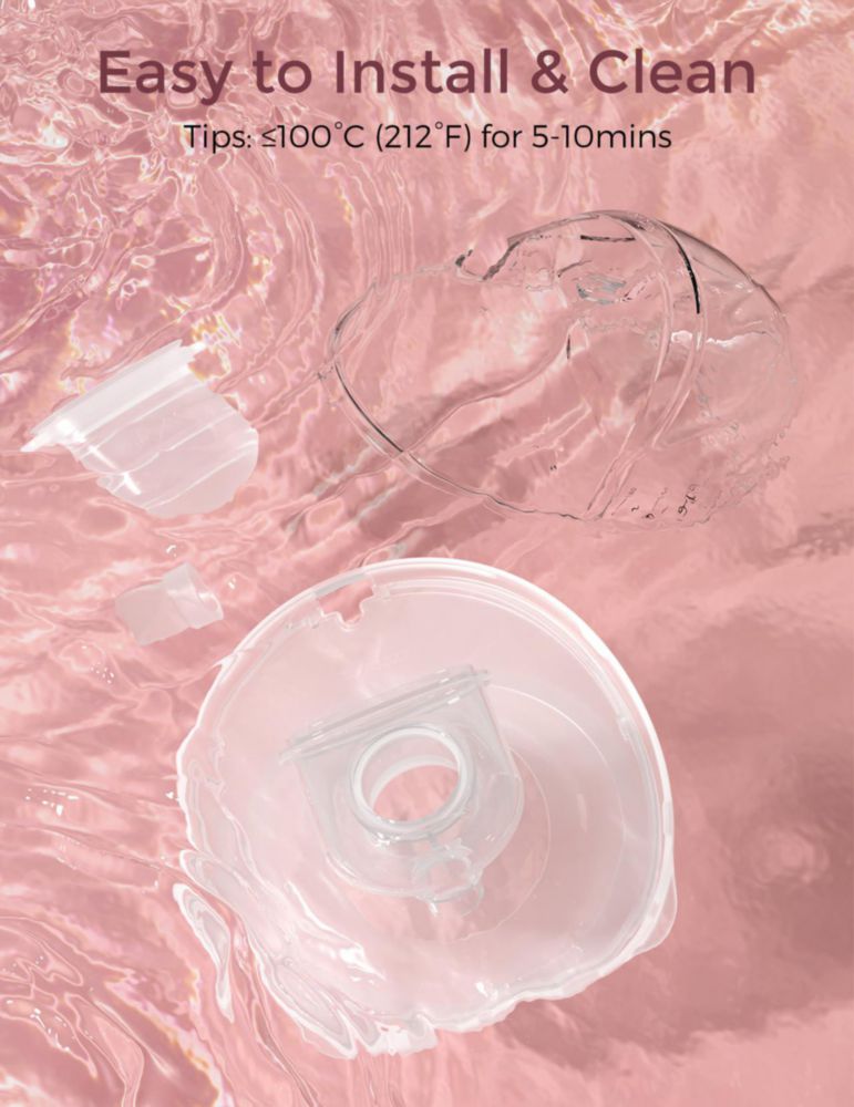 Vaso Colector para Bomba de Pecho Momcozy M6 - 1 unidad