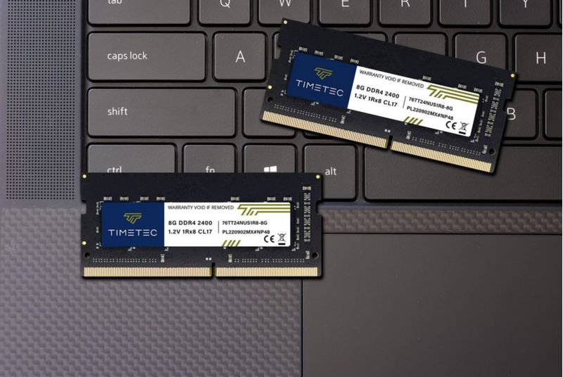 Memoria RAM Timetec 8 GB DDR4 2400 MHz 260 pines SODIMM