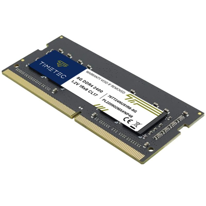 Memoria RAM Timetec 8 GB DDR4 2400 MHz 260 pines SODIMM