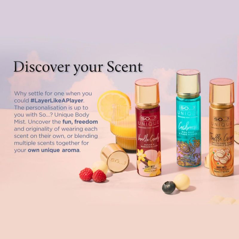 Perfume Body Mist ¿Así que...? Crema única de trufa y vainilla 150 ml