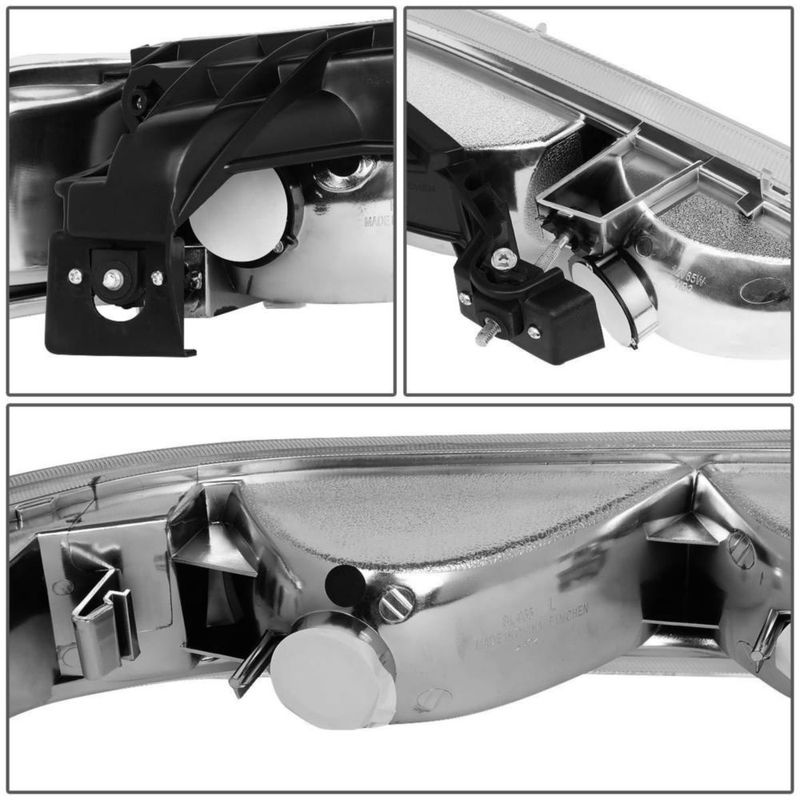 Faros DNA MOTORING cromo 99-02 Silverado/Tahoe