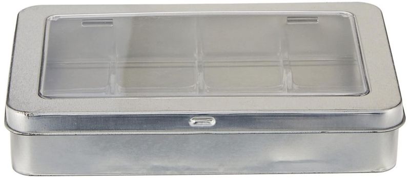 Lata de Almacenamiento Ranger 3 × 16 × 11 cm Mini Tinta – 12 unidades