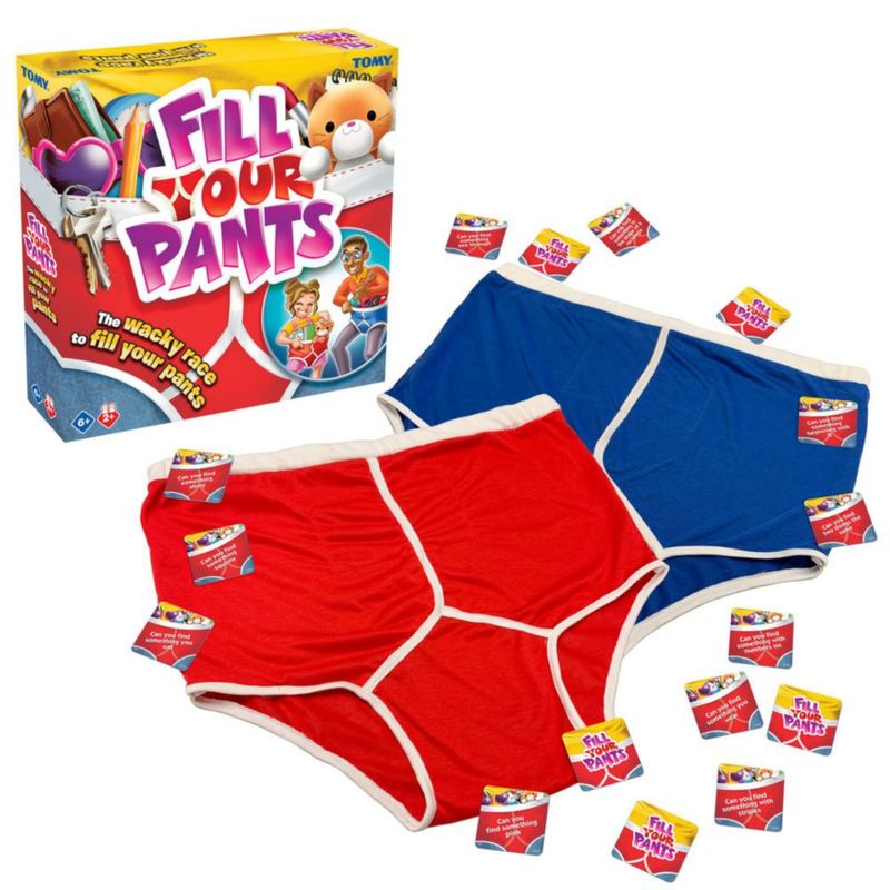 Juego TOMY Fill Your Pants: Diversión Familiar de Ritmo Rápido